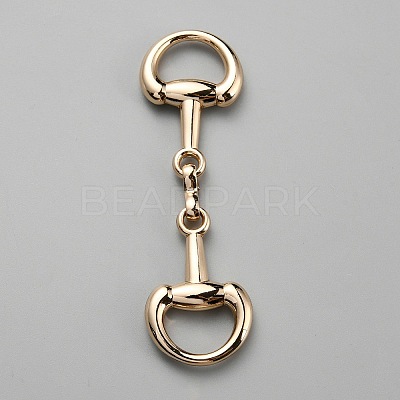 Alloy D Ring Snaffle Bit Buckles FIND-WH0152-347B-KCG-1