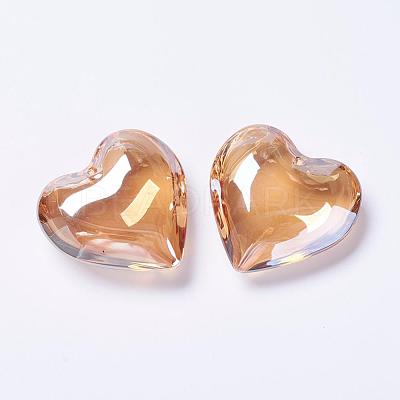 Glass Pendants EGLA-K011-07B-02-1