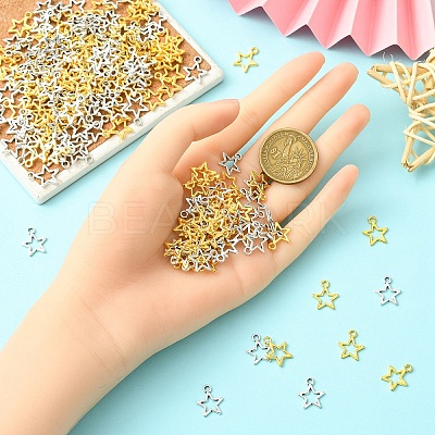 200Pcs Alloy Charms FIND-YW0008-67G-1