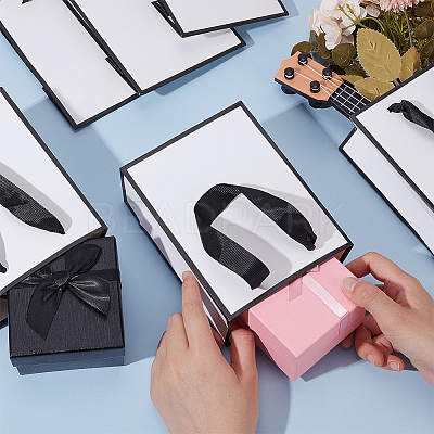 Folding Paper Gift Bags with Handle ABAG-WH0045-21A-1
