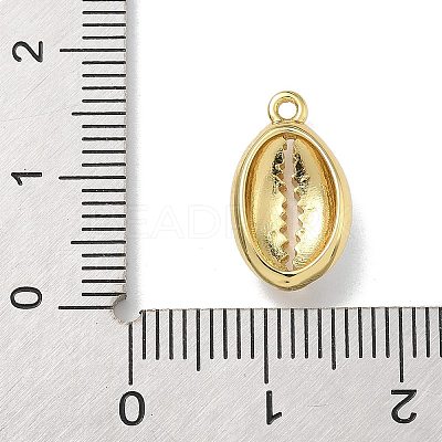 Rack Plating Brass Enamel Pendants KK-G515-19G-01-1