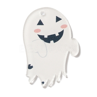 Halloween Printing Acrylic Pendants FIND-K017-05D-1