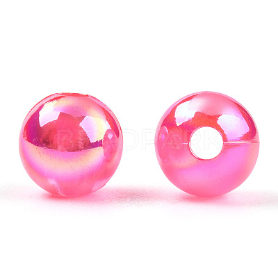 Transparent Acrylic Beads MACR-T046-01C-16-1