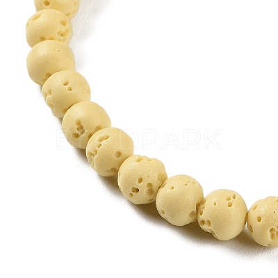 Synthetic Lava Rock Dyed Beads Strands G-H311-08A-05-1