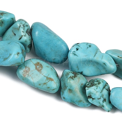 Natural Howlite Beads Strands G-N0312-01D-1
