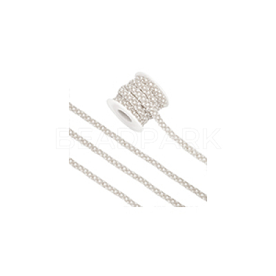 Plastic Bead Gauze Lace Trim OCOR-BC0007-33B-1