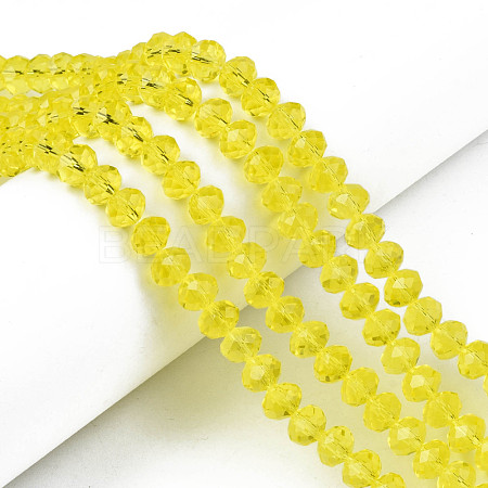 Glass Beads Strands EGLA-A034-T8mm-D29-1