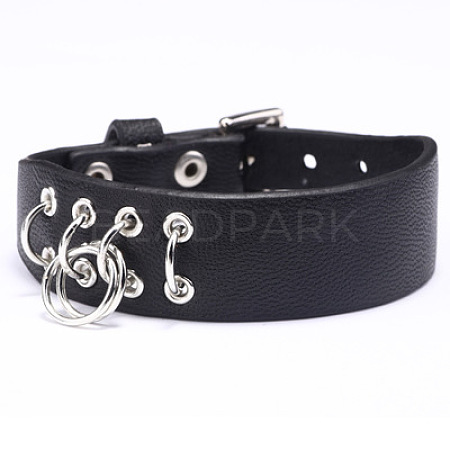 Adjustable PU Leather Watch Bands/Bracelets WACH-F053-A02-1