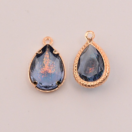 Faceted Resin Rhinestone Pendants LS-RESI-TAC0010-25F-1