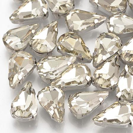 Sew on Rhinestone RGLA-T035-8x13mm-08-1