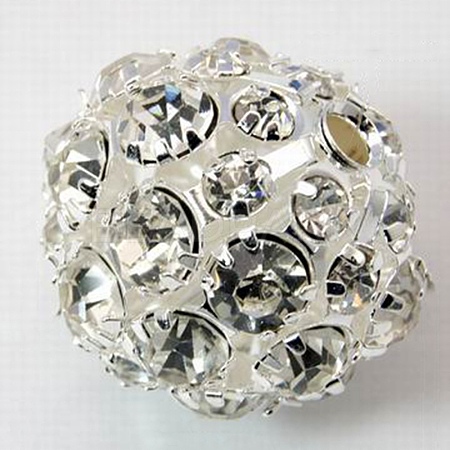 Brass Rhinestone Beads RB-Q165-2-1