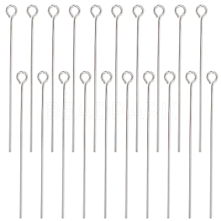 30Pcs 925 Sterling Silver Eye Pins STER-BC0002-59B-1