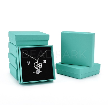 Cardboard Gift Box Jewelry Set Boxes CBOX-F004-01A-1