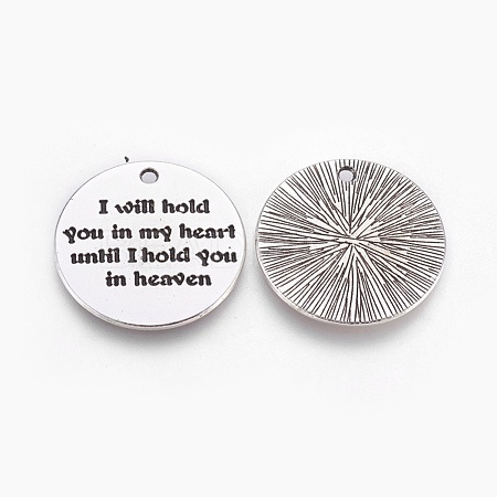 Tibetan Style Alloy Pendants TIBE-Q050-180AS-LF-1