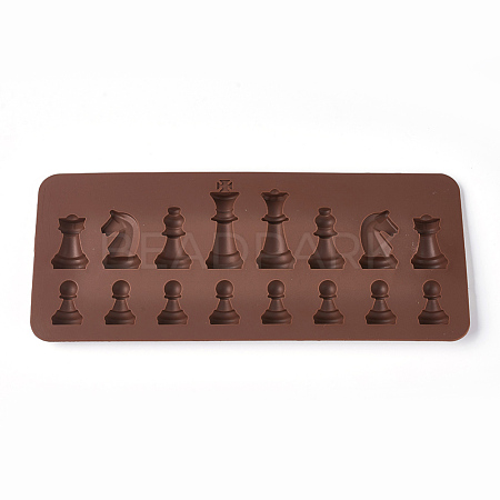 Chocolate Mold Silicone Chess Shaped Mold DIY-WH0072-21-1
