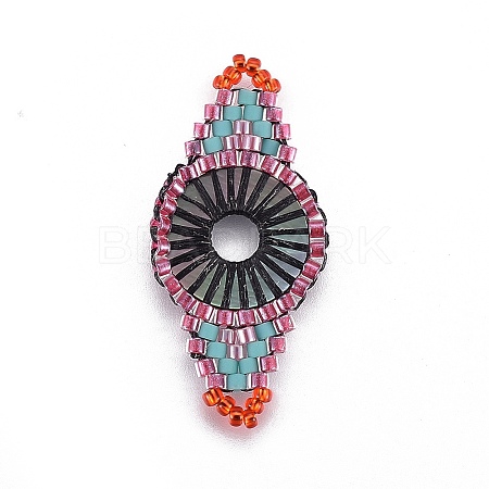 MIYUKI & TOHO Handmade Japanese Seed Beads Links SEED-E004-G12-1