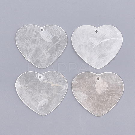 Capiz Shell Pendants SSHEL-T006-07-1