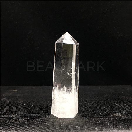 Point Tower Natural Quartz Crystal Home Display Decoration PW23030647367-1