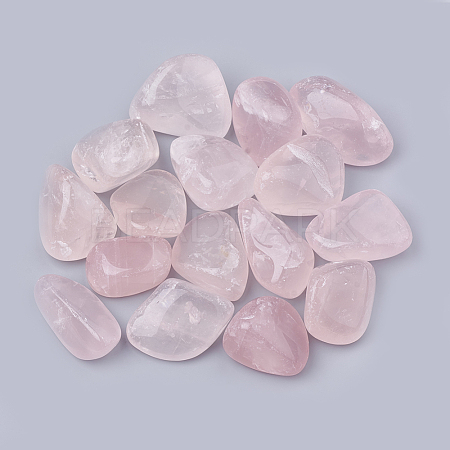 Natural Madagascar Rose Quartz Beads G-T097-11-1