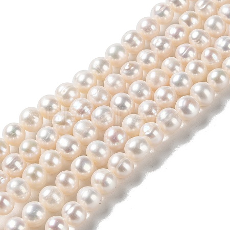 Natural Cultured Freshwater Pearl Beads Strands PEAR-E018-12-1
