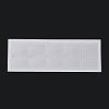 Plastic Necklace Chain Adhesive Pouch for Necklace Display Cards AJEW-P088-01A-1