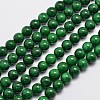 Natural Malaysia Jade Beads Strands G-A146-8mm-B04-3