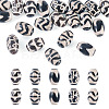 20Pcs 5 Styles Tibetan Style dZi Agate Beads G-TA0002-67-1