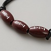 Sport Theme Acrylic Beaded Bracelets for Men Women BJEW-WH0022-55D-2