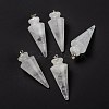 Natural Quartz Crystal Pendants G-K311-47I-3