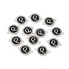 Alloy Enamel Links Connectors ENAM-TAC0003-01S-02Q-3