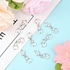 10Pcs Tibetan Style Alloy Links/Connectors TIBE-YW0001-91-2