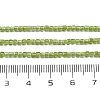 Natural Peridot Beads Stands G-H042-B31-01-3