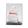ABS Plastic Solar Powered Maneki-neko Figurines DJEW-B017-01B-01-4