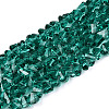 Transparent Glass Beads Strands X-GLAA-N018-4mm-04-1