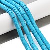 Synthetic Turquoise Beads Strands X-TURQ-G110-6x3mm-06-5