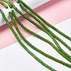 Synthetic Turquoise Beads Strands TURQ-G110-4x2mm-10-2