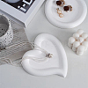 3Pcs 3 Style Resin Jewelry Storage Plate AJEW-FG0002-42-3