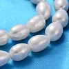Grade B Natural Cultured Freshwater Pearl Beads Strands SPRB010Y-1-1