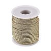 Polyester Braided Metallic Cord with Inner Core OCOR-NH0001-02B-2