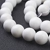Natural Mashan Jade Round Beads Strands X-G-D263-10mm-XS01-2