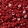 Opaque Colours Glass Seed Beads SEED-E001-P3x6mm-13-3