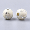 Plating Acrylic Beads PACR-Q113-10M-2