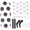 Creative Imitation Leather Eye Glasses Case AJEW-FH0003-58A-1