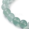 Natural Green Fluorite Stretch Bracelets for Women BJEW-JB10088-02-3