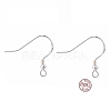 925 Sterling Silver Earring Hooks X-STER-K167-050S-1