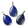 Natural Lapis Lazuli Pendants G-U002-01P-C-1
