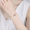 3Pcs 3 Styles Sterling Silver Cable Chain Extender STER-BBC0006-75-5