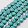 Synthetic Howlite Bead Strands X-G-P228-12-10mm-1