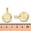 Brass Pendants KK-T070-01G-09-3