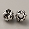 Tibetan Style Alloy European Beads FIND-TAC0002-065B-02-1